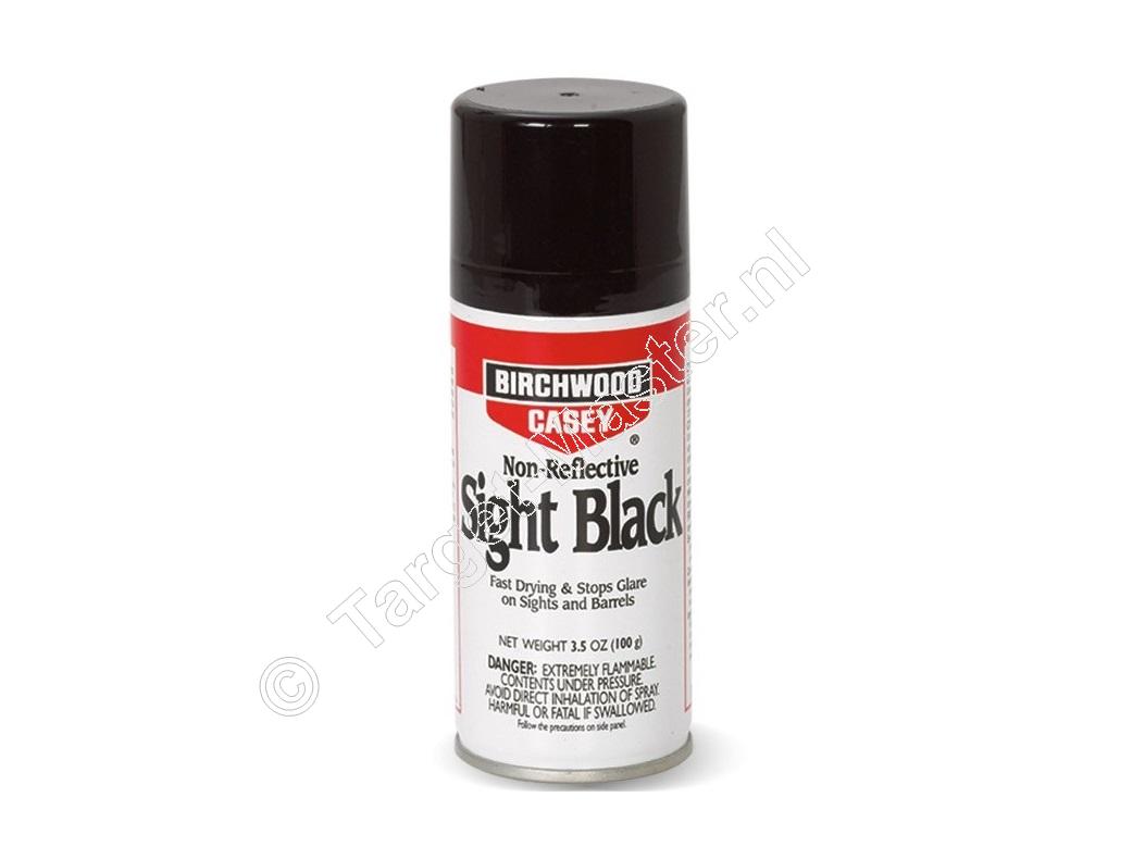 Birchwood Casey SIGHT BLACK Anti Glare Aerosol content 3.5 oz.